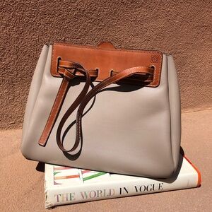 Loewe Tan and Cream Women's Bag Barney’s New York